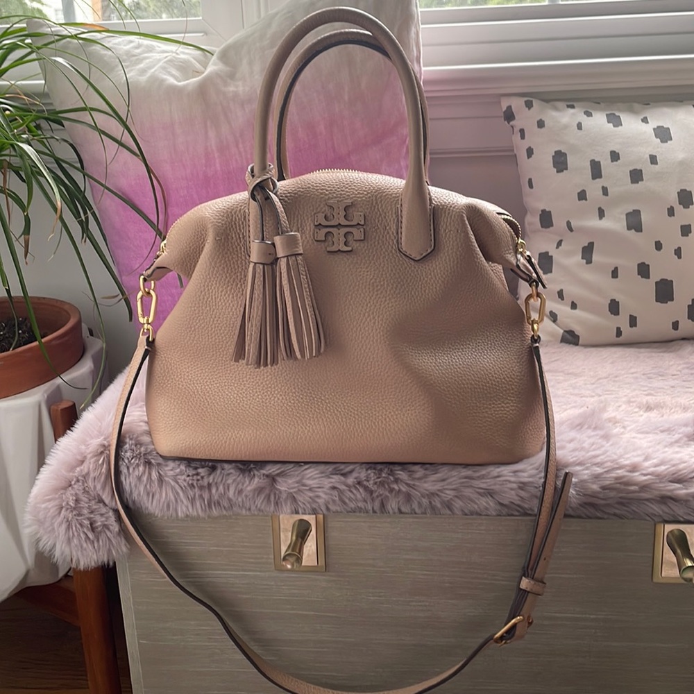 Tory Burch shoulder bag light pink tote